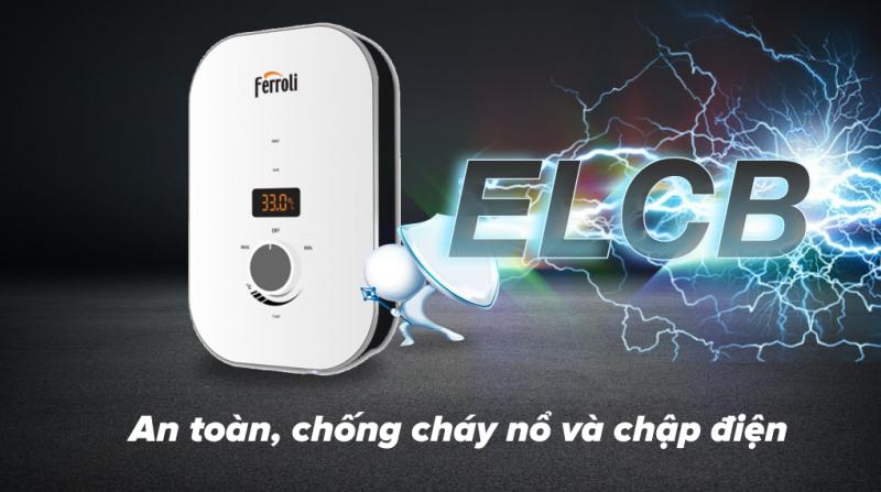 Máy nước nóng trực tiếp Ferroli 4500W MIDO-MXP 4.5S