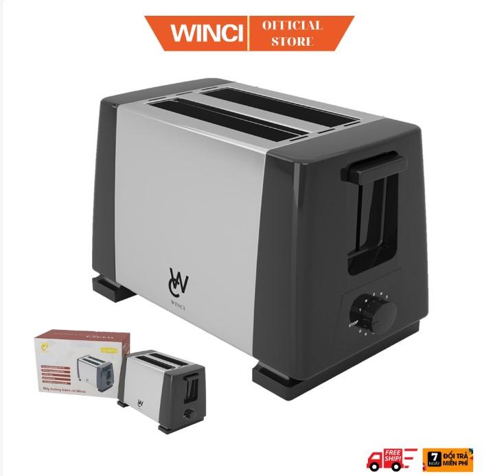 Máy nướng bánh mì sandwich 2 ngăn Winci WC-T001