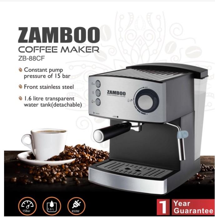 Máy pha cà phê Espresso 15bar Zamboo ZB-88CF