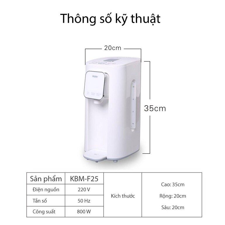 Máy pha sữa Haier HBM-F25