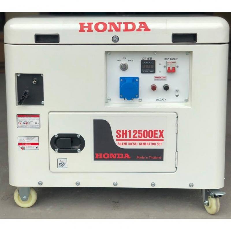 Máy Phát Điện Honda Chạy Xăng 10kw SH12500EX Chống Ồn