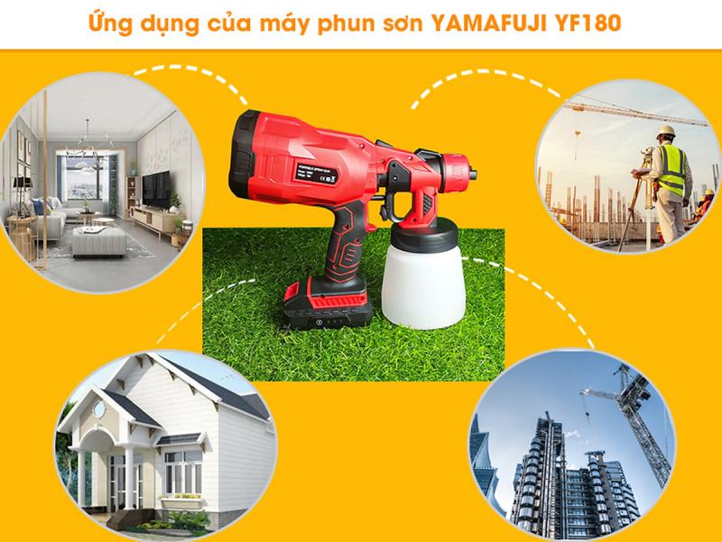 Máy phun sơn chạy điện Yamafuji YF150