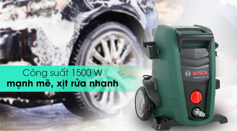 Máy phun xịt rửa áp lực cao Bosch Universal AQT 125 1500W