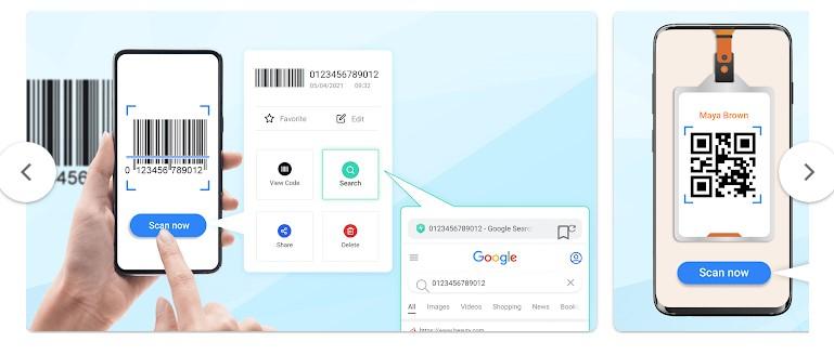 Máy quét mã vạch, quét mã QR