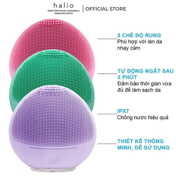 Máy rửa mặt cho da nhạy cảm Halio Sensitive