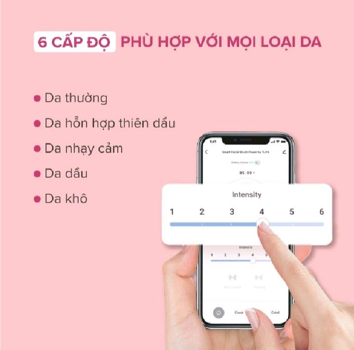 Máy rửa mặt thông minh Maxcare Max999PRO