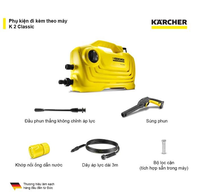 Máy rửa xe Karcher K2 Classic