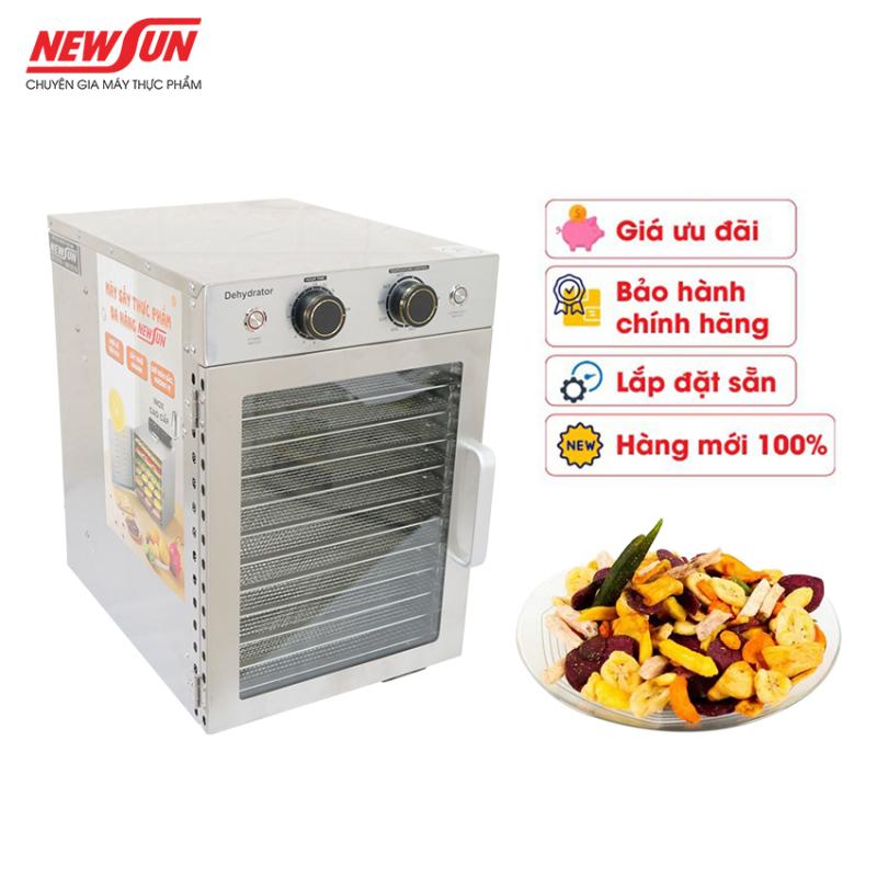 Máy sấy hoa quả, thực phẩm đa năng NEWSUN 12 khay