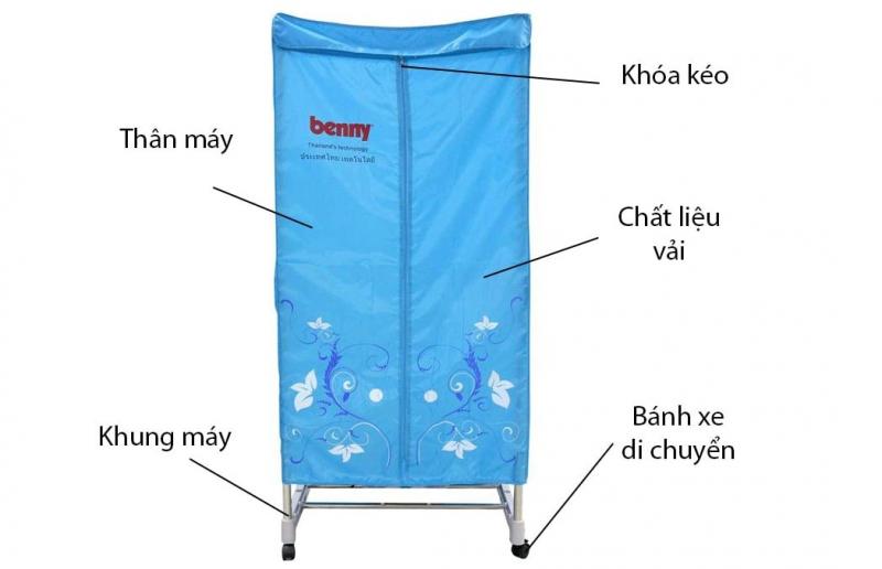 Máy Sấy Quần Áo Benny BD02