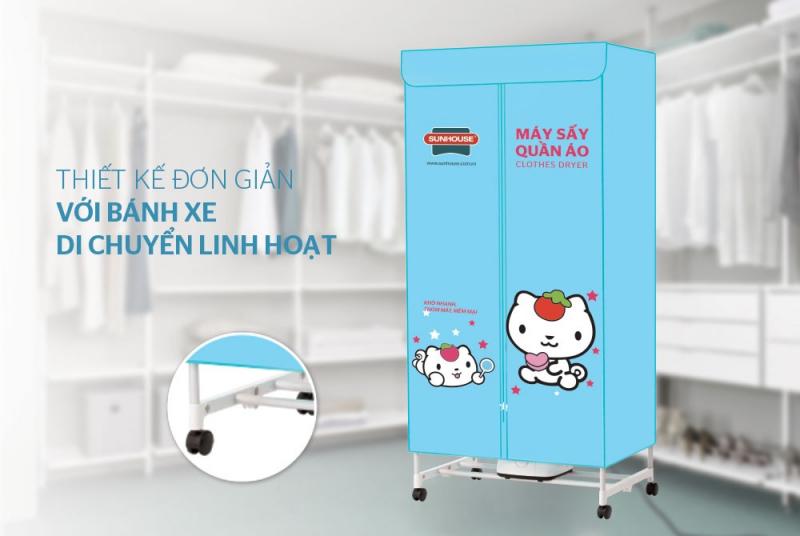 Máy sấy quần áo SUNHOUSE SHD2702