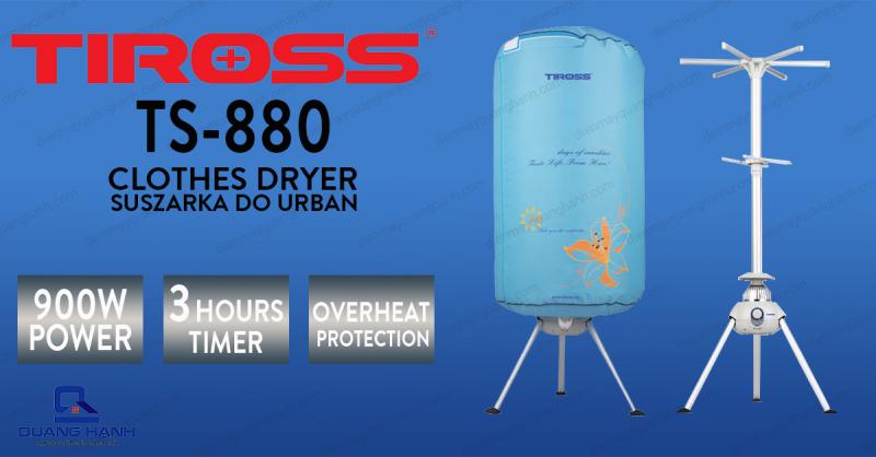 Máy Sấy Quần Áo Tiross TS880