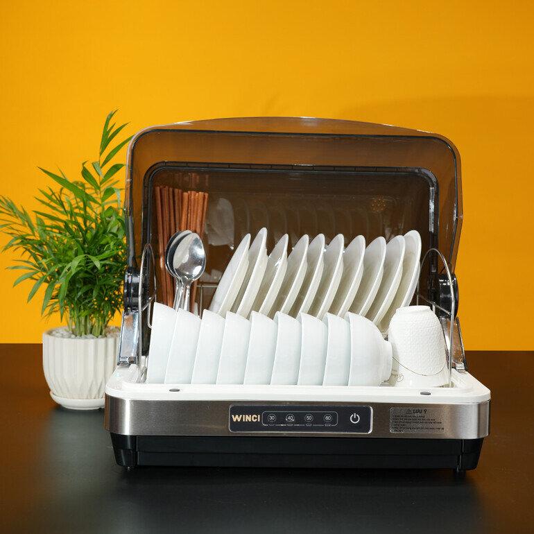Máy sấy và tiệt trùng bát đĩa đa năng Winci KWC-UV007