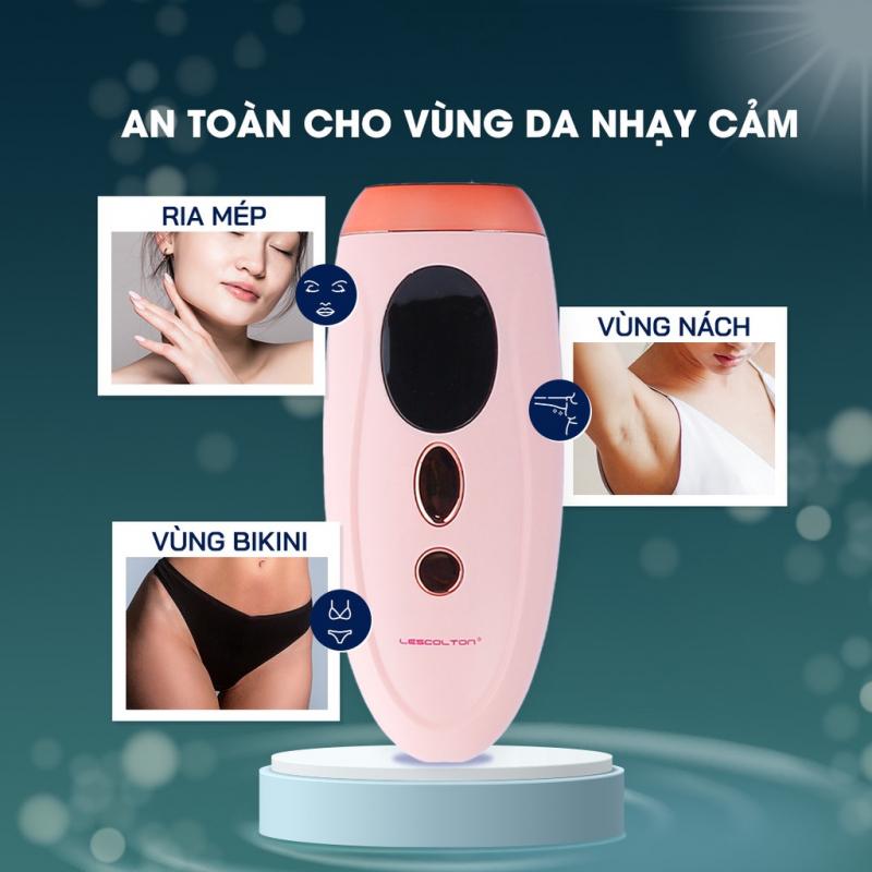 Máy triệt lông mini vĩnh viễn cầm tay Lescolton