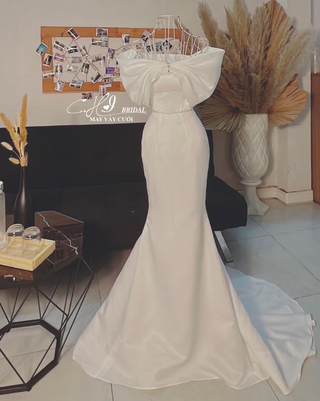 Mẫu váy cưới tự thiết kế của nhà C.H.I Bridal