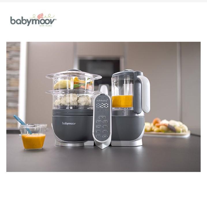 Máy xay hấp thức ăn 5 IN 1 Babymoov Nutribaby