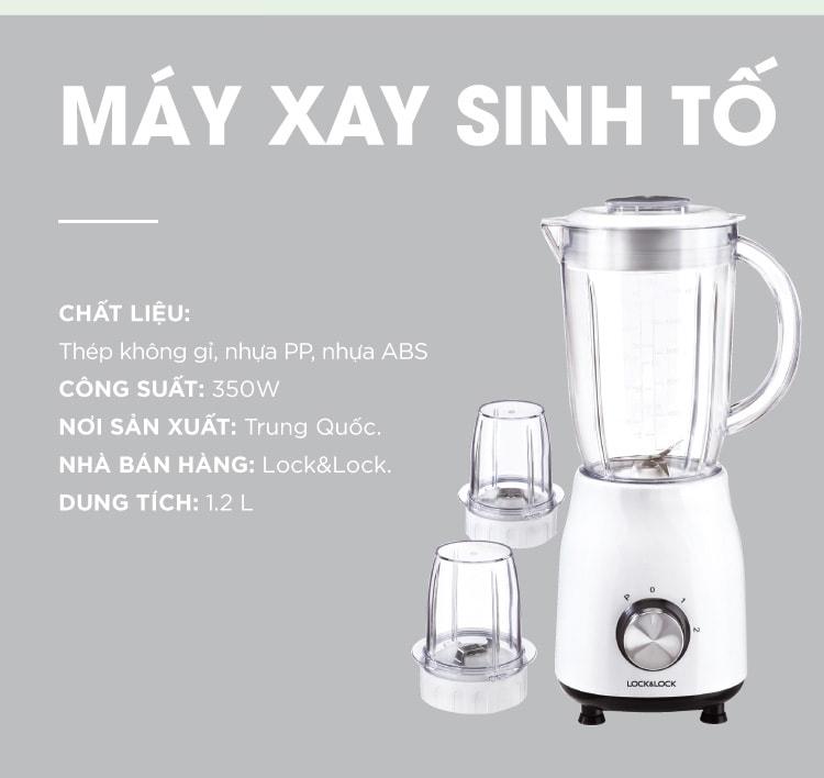 Máy xay sinh tố Lock&Lock EJM462