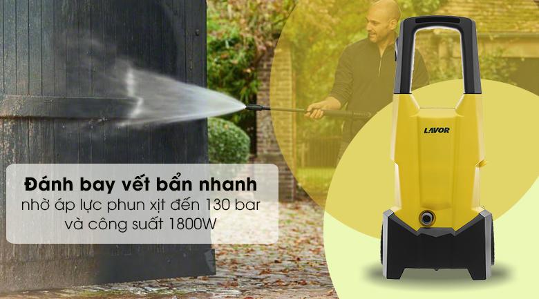 Máy xịt rửa áp lực cao Lavor Smart Plus 130 1800W