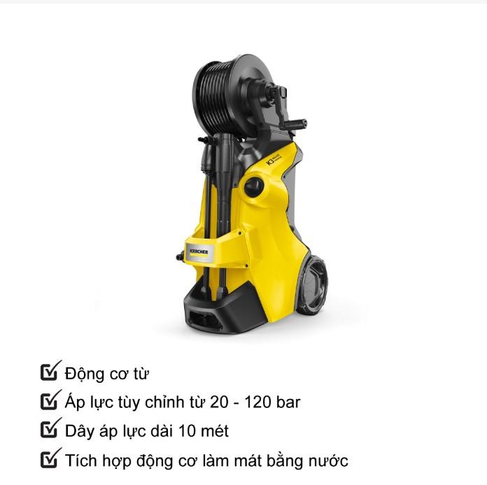 Máy xịt rửa xe Karcher K3 Deluxe Premium