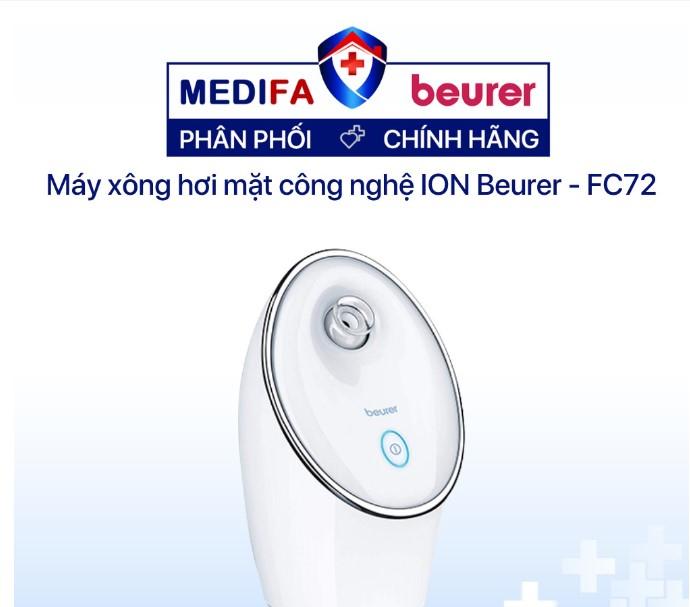 Máy xông hơi mặt công nghệ ion Beurer FC72