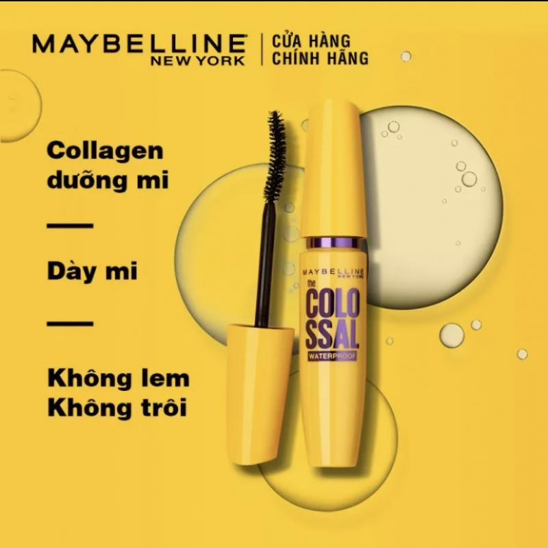 Mascara dưỡng mi Collagen Maybelline New York Colossal