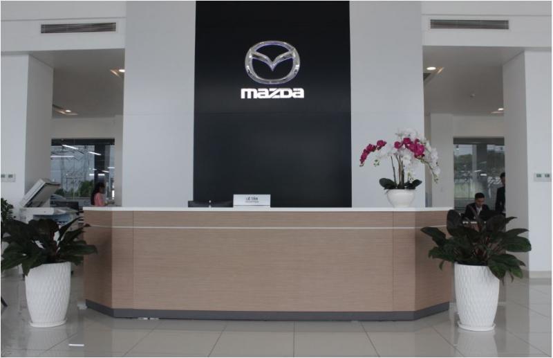 Hình ảnh showroom Mazda Bình Tân.