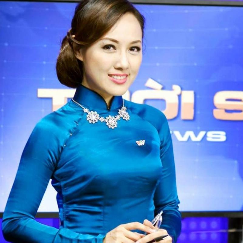 MC Hoài Anh trên sóng truyền hình
