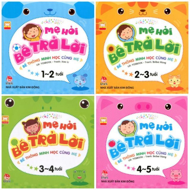 Mẹ hỏi bé trả lời từ 1-5 tuổi