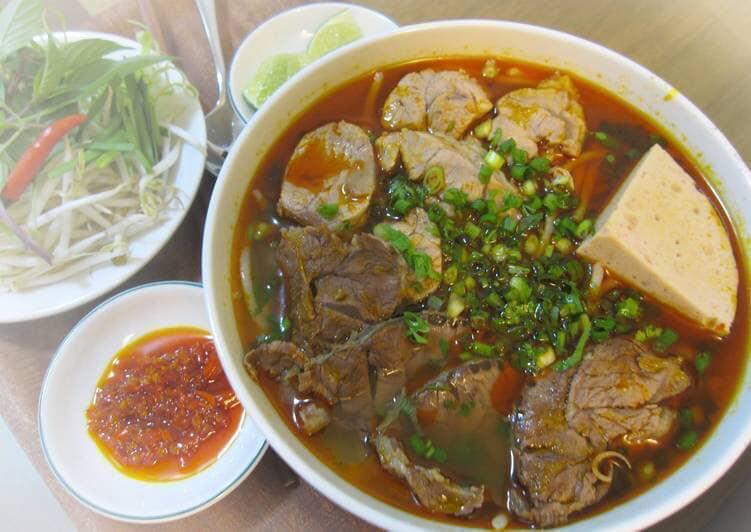 Quán bún bò ngon ở quận 8, TP.HCM