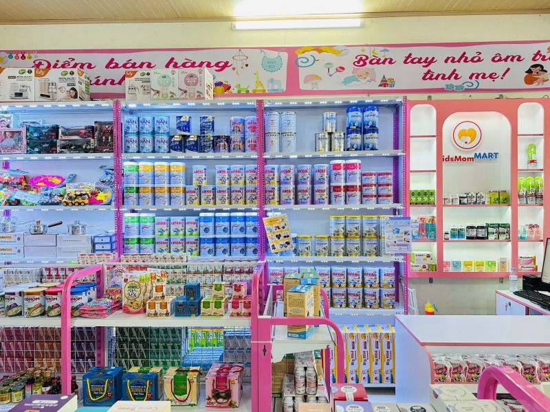 Hệ thống Mẹ Và Bé KidsMom MART