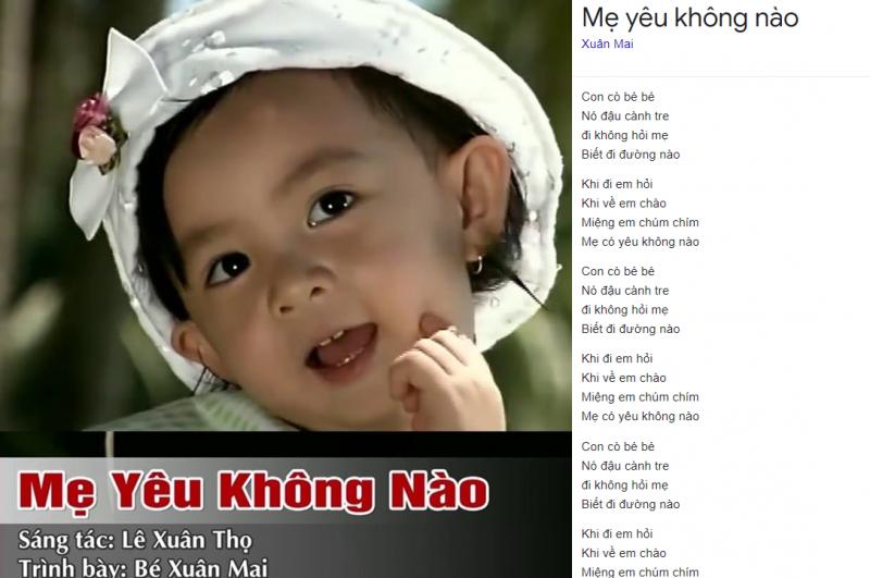 Mẹ yêu không nào