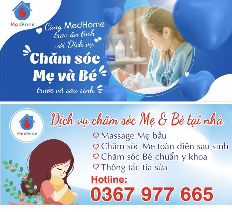 MedHome Chăm Sóc Mẹ Và Bé Sau Sinh Tại Nhà