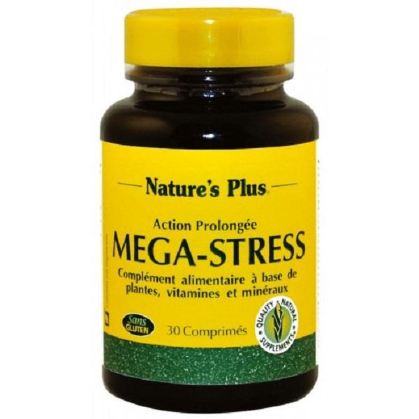 Mega-Stress Complex Nature's Plus - Viên uống giảm thiểu căng thẳng hàng đầu tại Mỹ