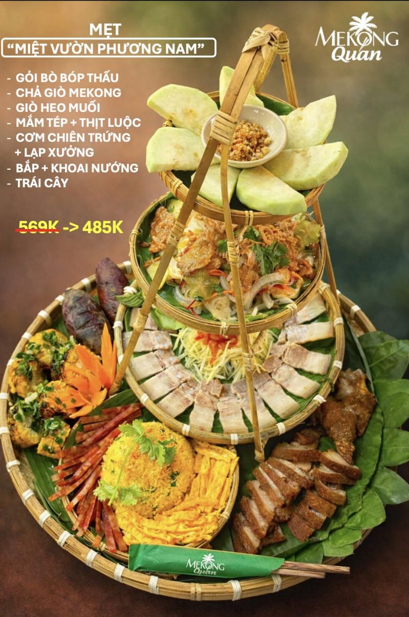 Mekong Quán – Đậm đà hương vị đặc sản miền Tây tại TP. Thủ Đức