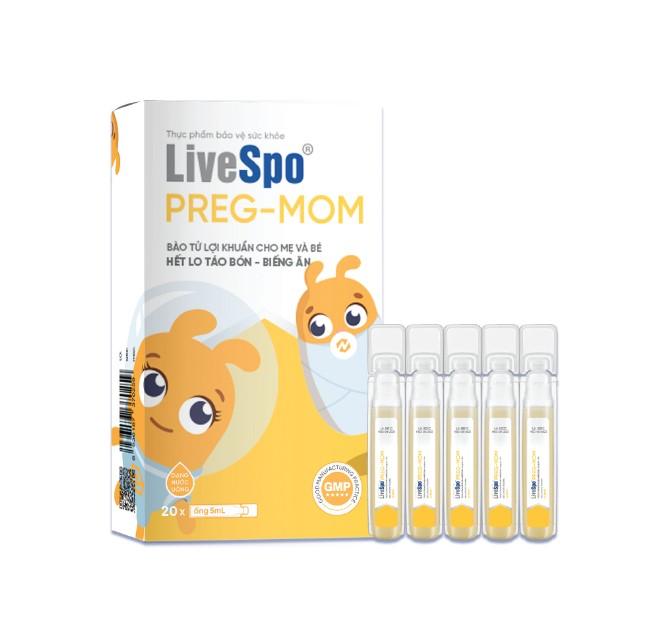 Men vi sinh bào tử lợi khuẩn LiveSpo Pregmom