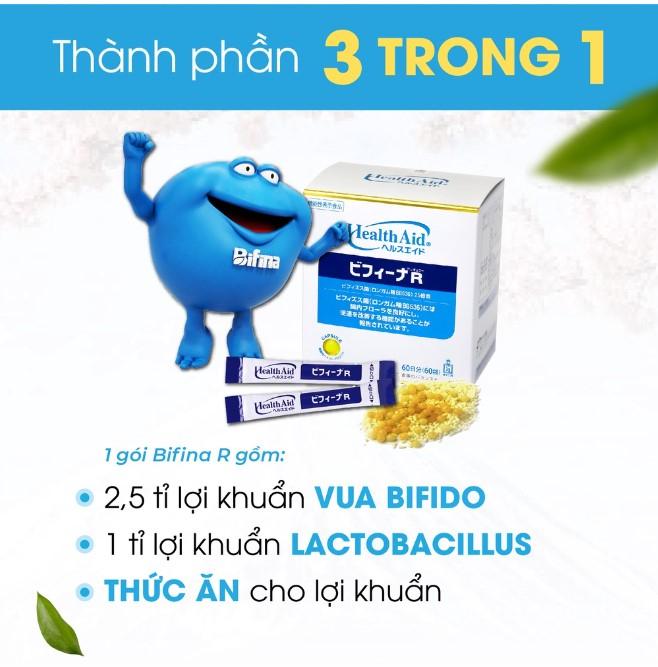 Men vi sinh Bifina R Nhật Bản