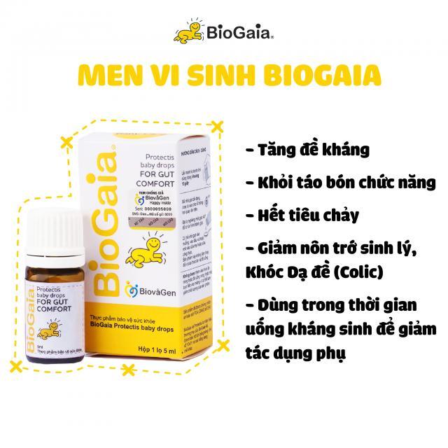 Men vi sinh BioGaia Protectis Baby Drops