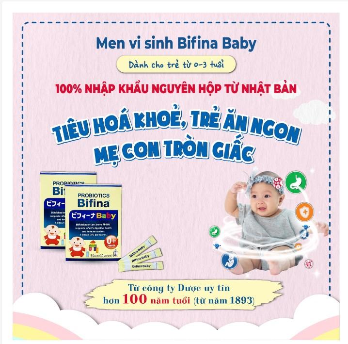 Men vi sinh cho bé Bifina Baby Nhật Bản