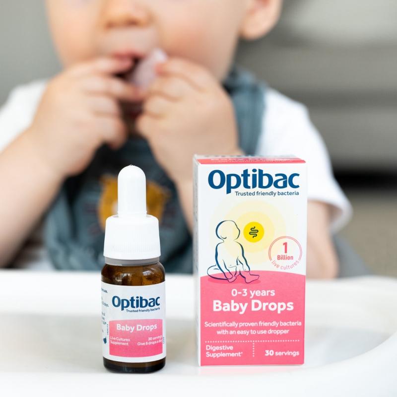 Men vi sinh Optibac Baby Drops