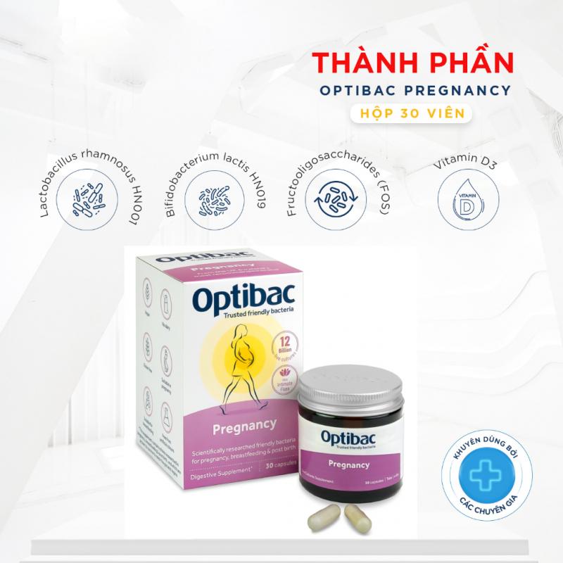 Men vi sinh Optibac Pregnancy