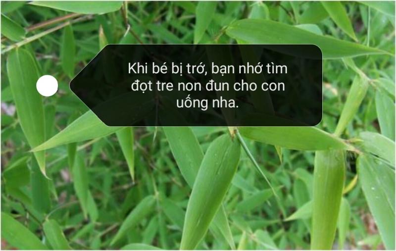 Mẹo chữa trớ cho bé