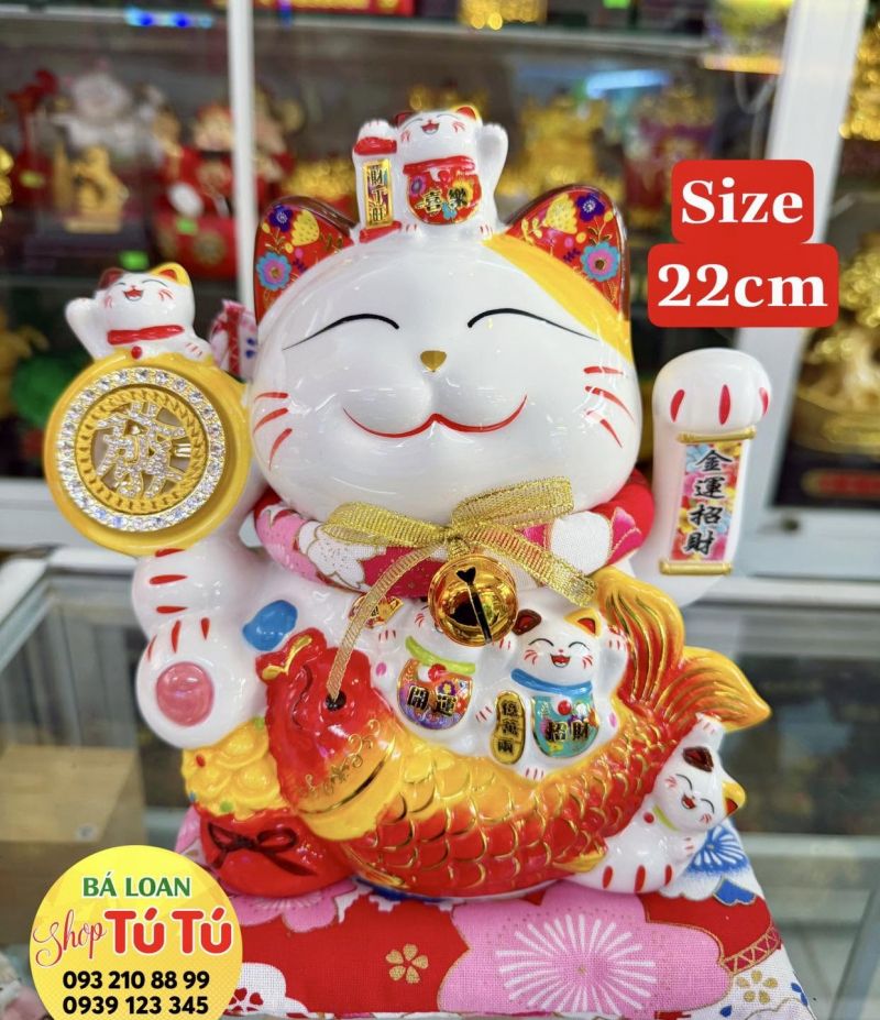 Mèo Thần Tài Long Xuyên