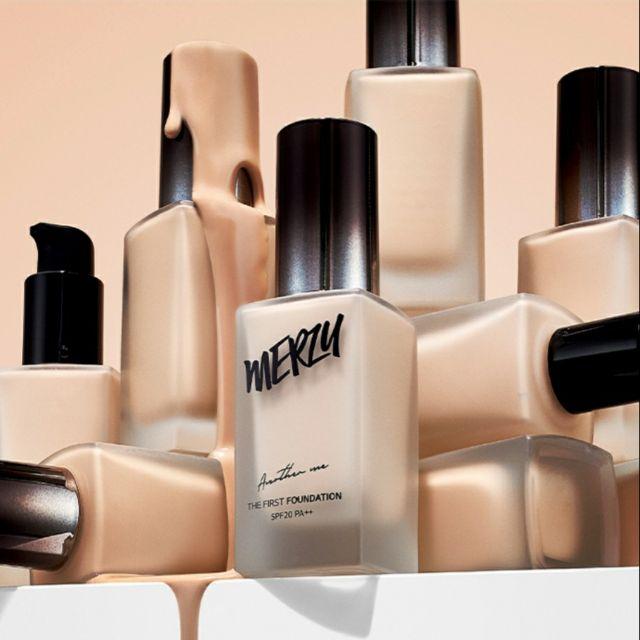 Kem nền che phủ hoàn hảo, giữ lớp nền lâu trôi Merzy The First Foundation SPF 20/PA++