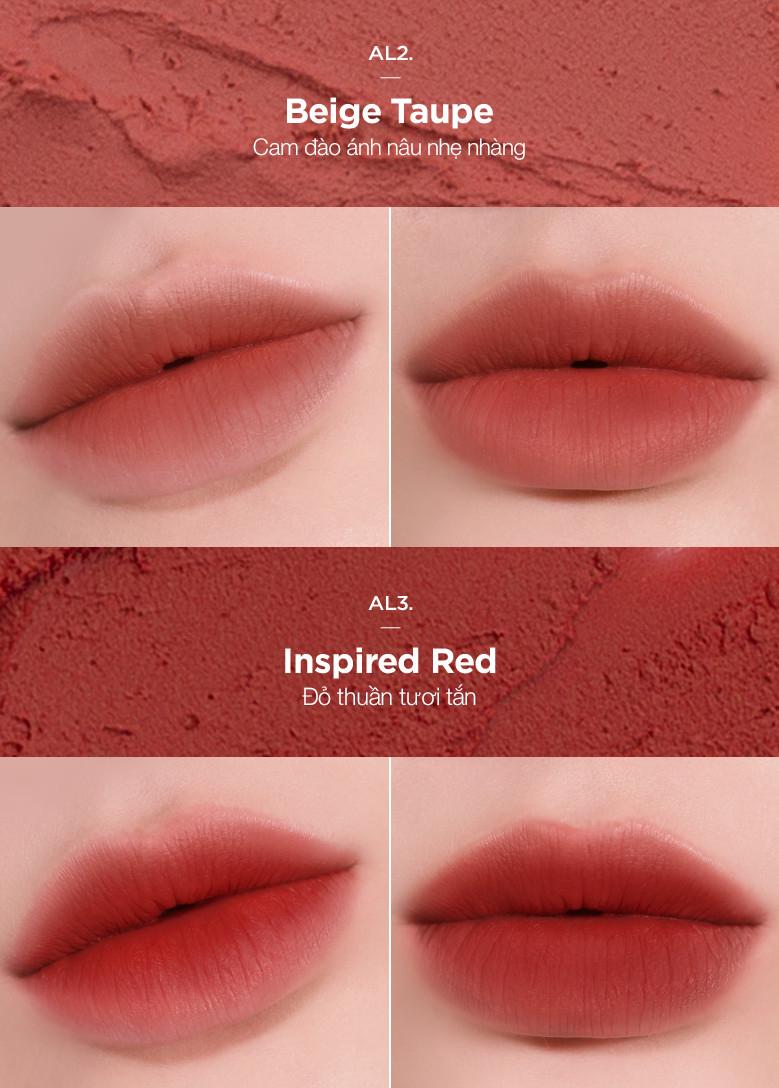 Merzy Academia Cotton Lipstick- Inspired Red