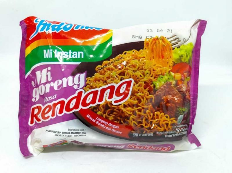 Indomie Mi Instan Mi Goreng Reandang