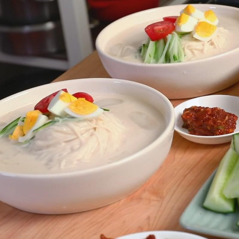 Mì lạnh sữa đậu nành (Kongguksu) Hàn Quốc