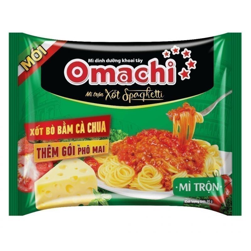 Mì Omachi Mì Trộn Xốt Spaghetti Gói