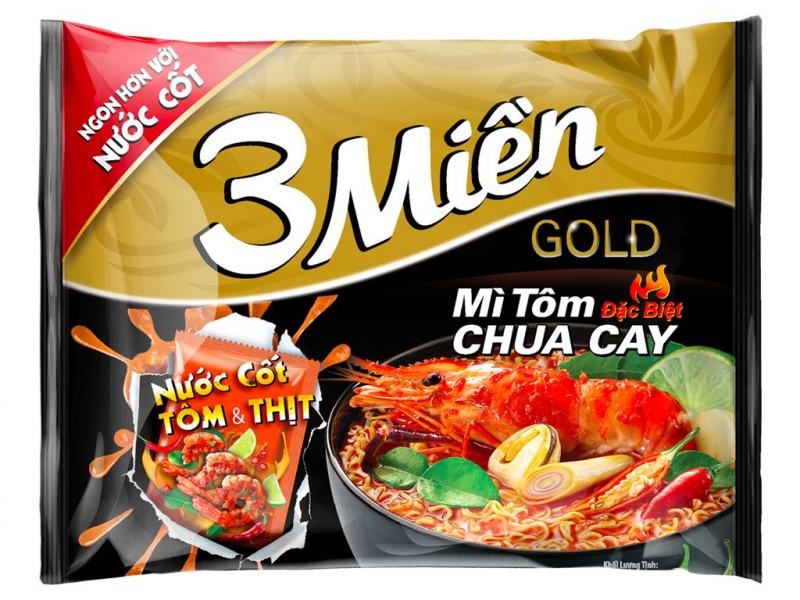 Mì tôm 3 miền