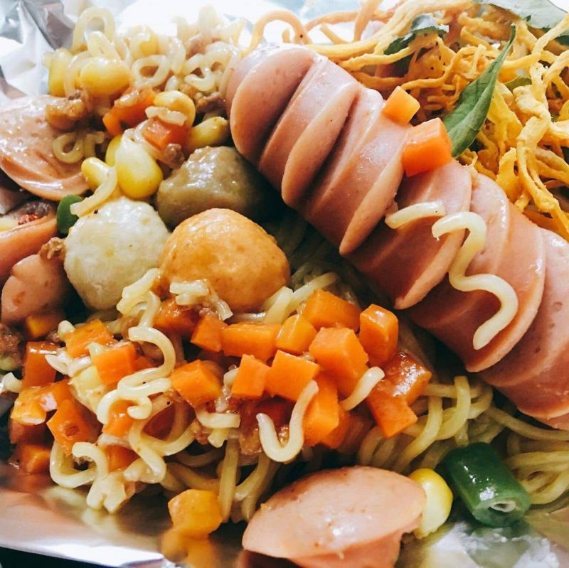 Mì trộn indomie 158