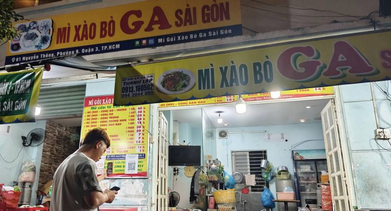 Mì Xào Ga Xe Lửa