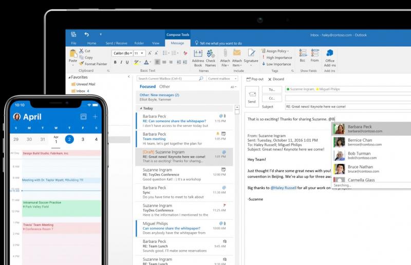 Ứng dụng quản lý email Microsoft Outlook